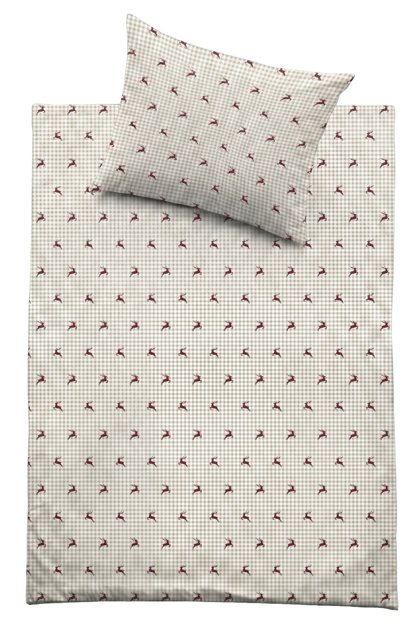 Chalet Carola Satin - Hirsch rot