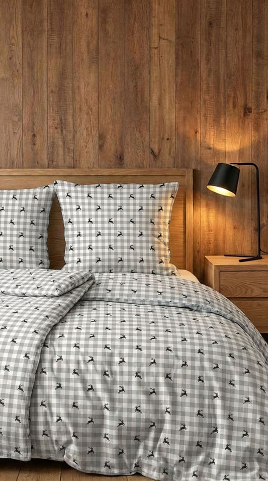 Chalet Carola Satin - Hirsch grau