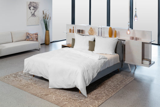 Seersucker - Satin Uni