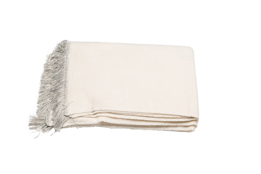 VIENNA Wohndecke mit Fransen