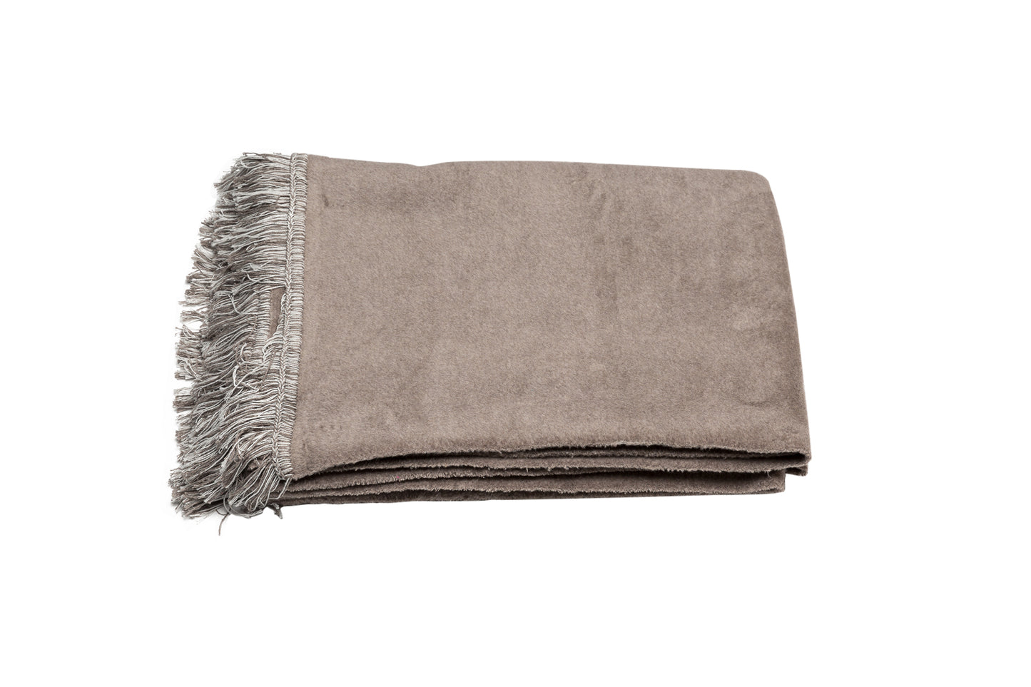 VIENNA Wohndecke mit Fransen