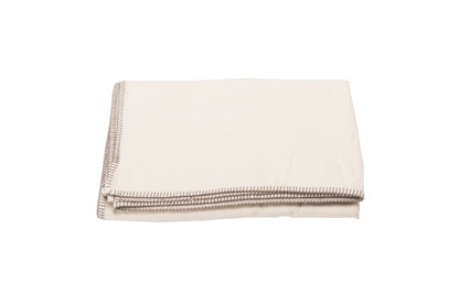 Sylt Baumwolldecke uni