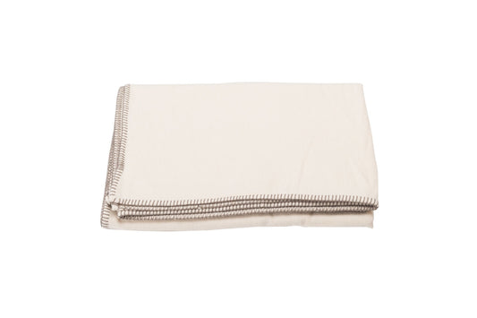 Sylt Baumwolldecke uni