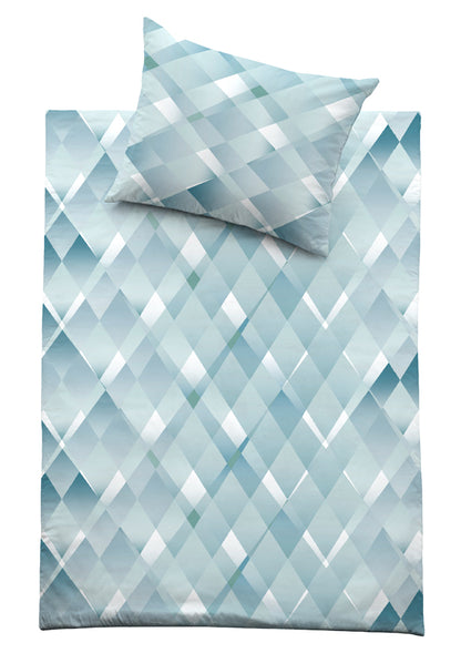 Premium Satinette Diamant Blau