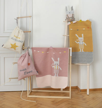 Juwel Babydecke "Hase" incl. Stick