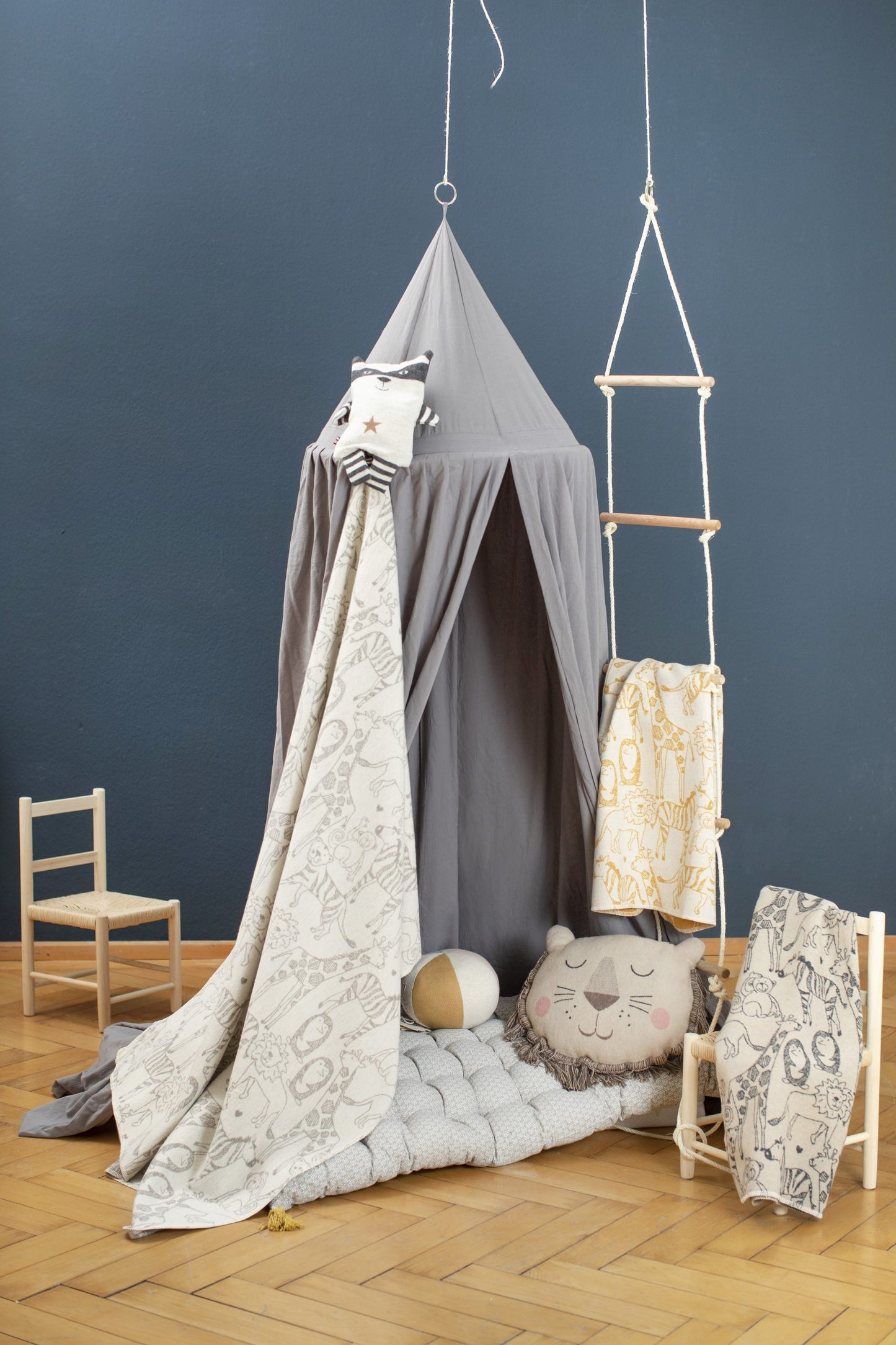 Juwel Baby- und Kinderdecke "Safari"