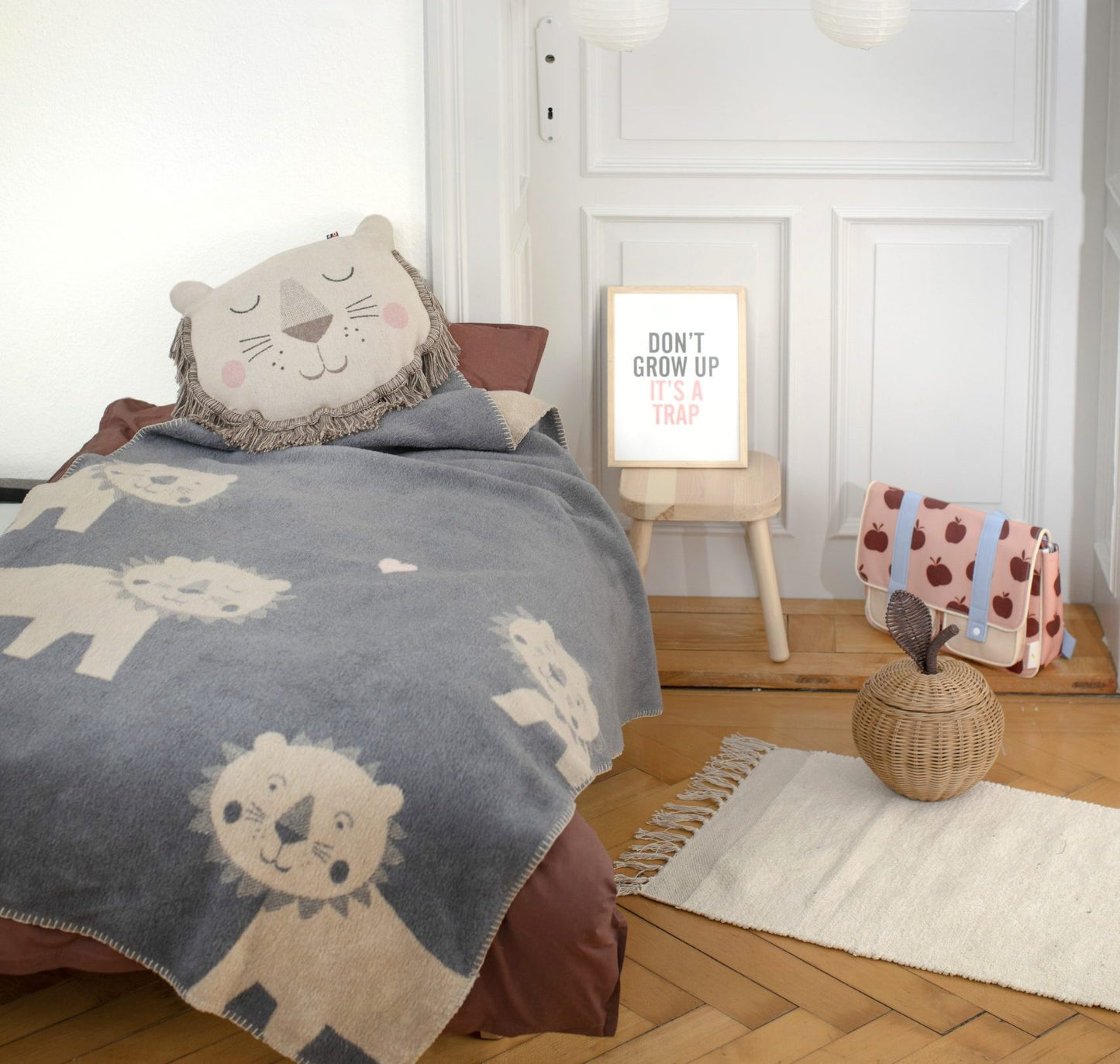 Juwel gefülltes Kissen "Löwe"