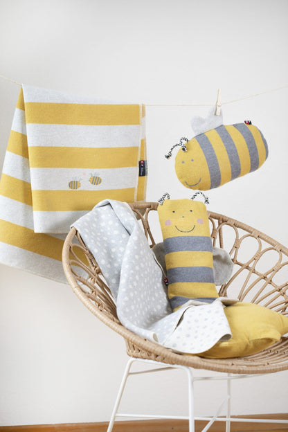 Juwel gefülltes Kissen "Biene"