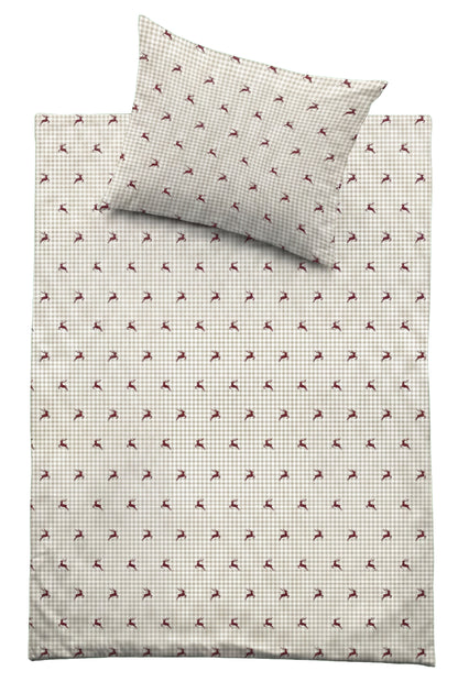 Chalet Carola Satin - Hirsch rot