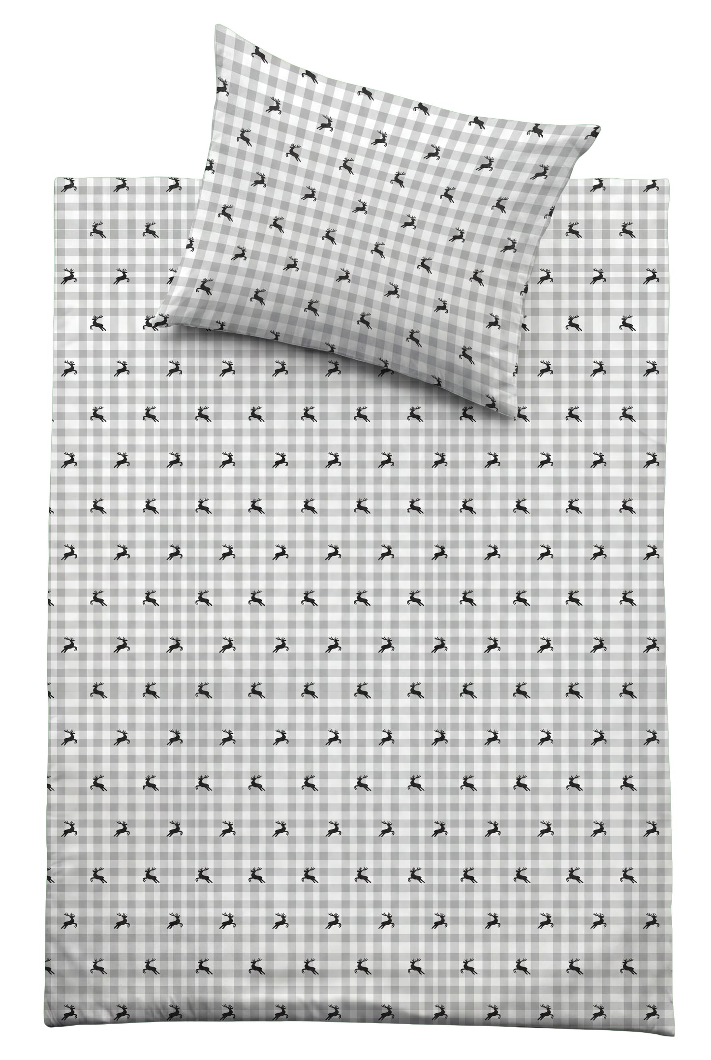 Chalet Carola Satin - Hirsch grau