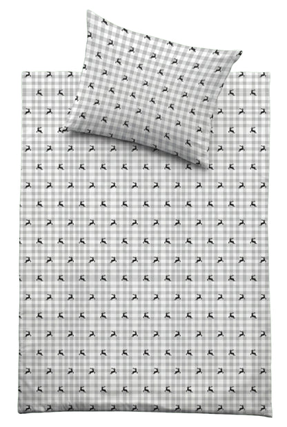 Chalet Carola Satin - Hirsch grau