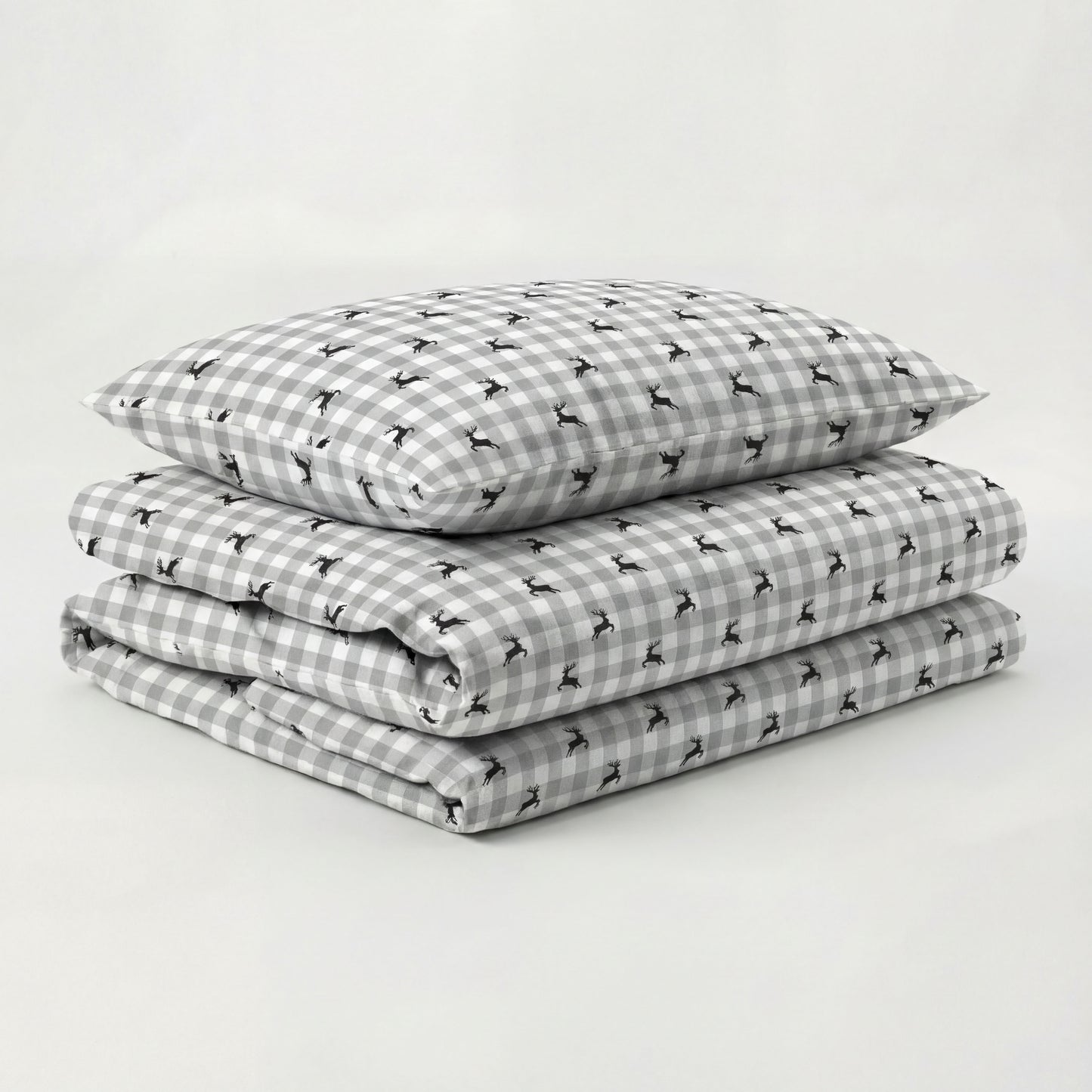 Chalet Carola Satin - Hirsch grau