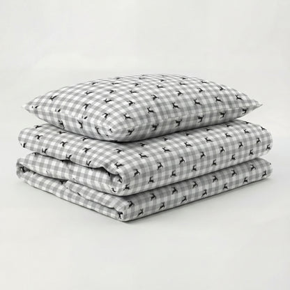 Chalet Carola Satin - Hirsch grau