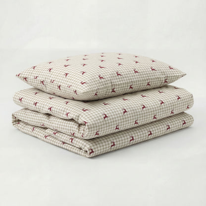 Chalet Carola Satin - Hirsch rot