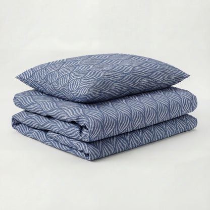 Premium Satinette - Blue Wave