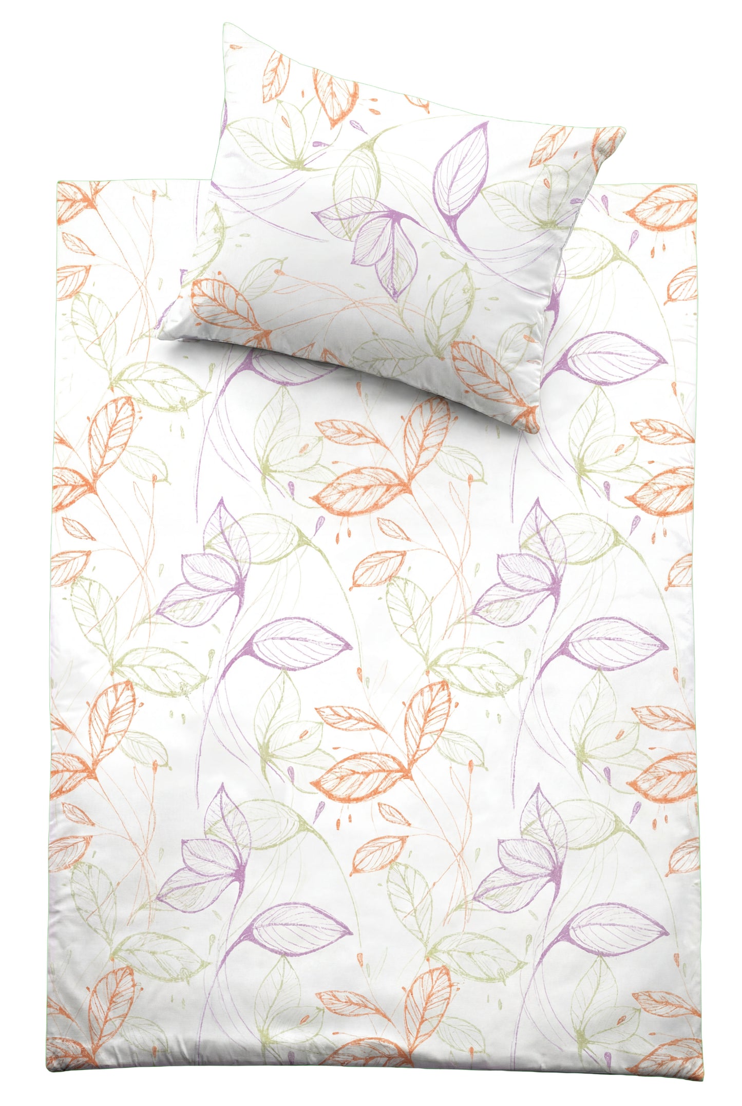 Schweizer Satin - zarte Blätter