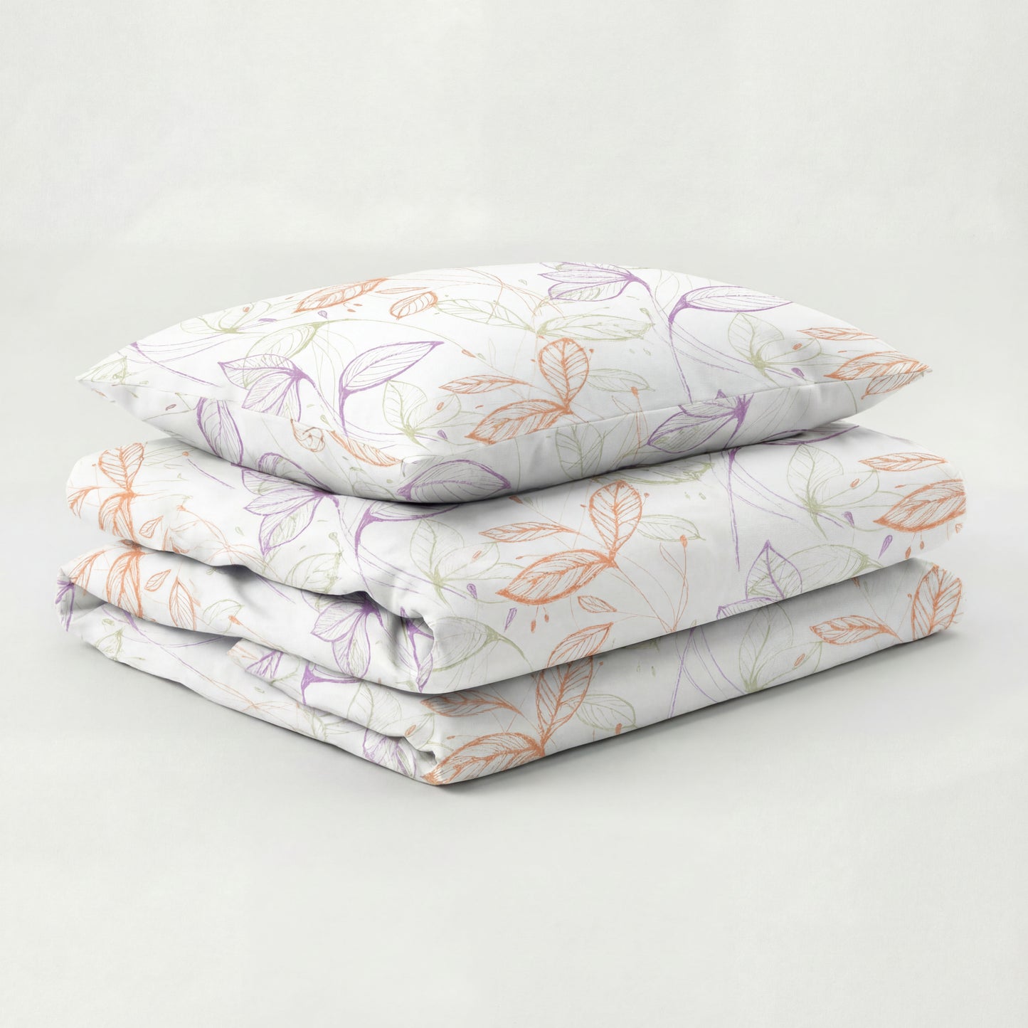 Schweizer Satin - zarte Blätter