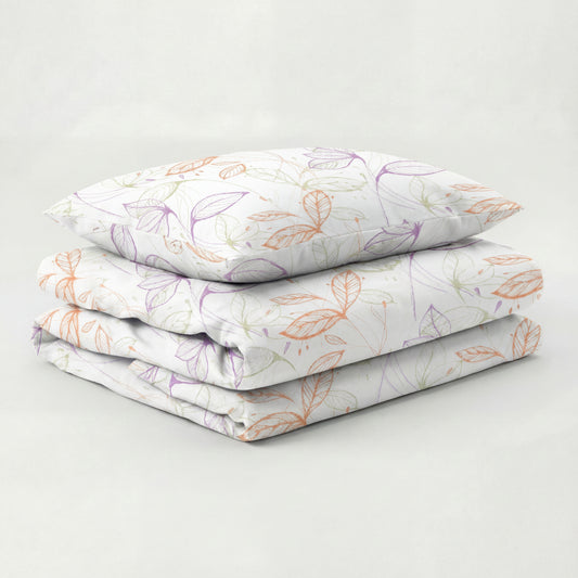 Schweizer Satin - zarte Blätter