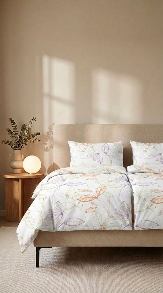 Schweizer Satin - zarte Blätter