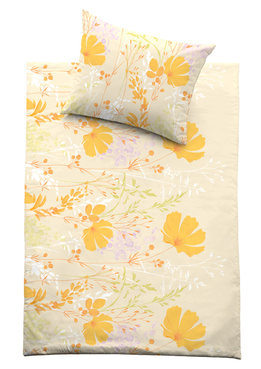 Premium Satinette - Sommerblumen