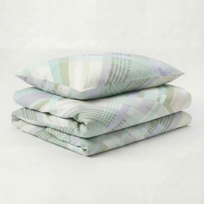 Carola Satin - Geo Mint